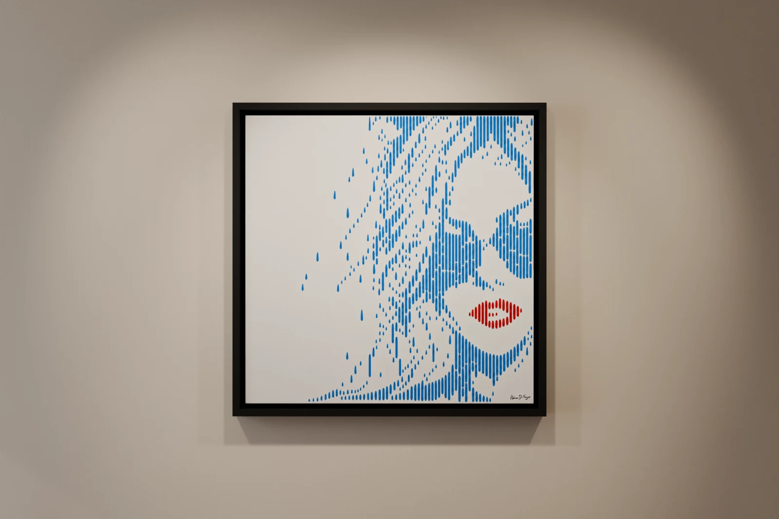 Emma and Her Lipstick — vue de face
