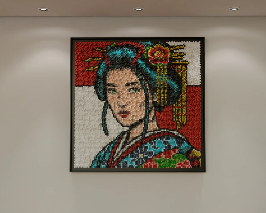 KIMONO IN TOKYO — œuvre d’Adrien Di Fazio