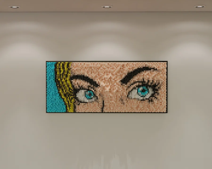 LOOK AT ME, BABY — œuvre d’Adrien Di Fazio