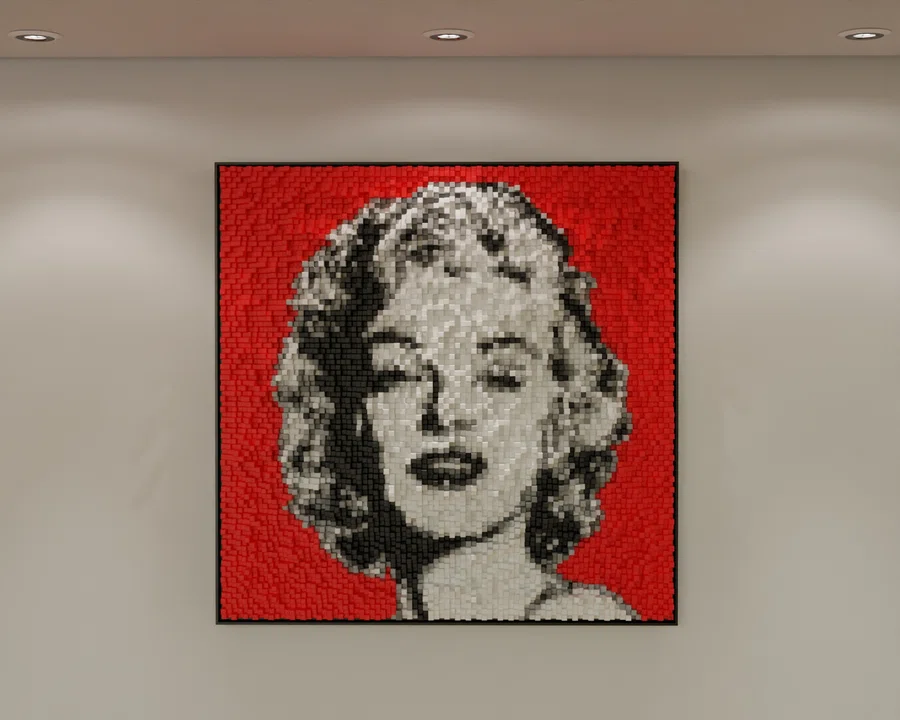 Marylin, Icon of Glam — œuvre d’Adrien Di Fazio